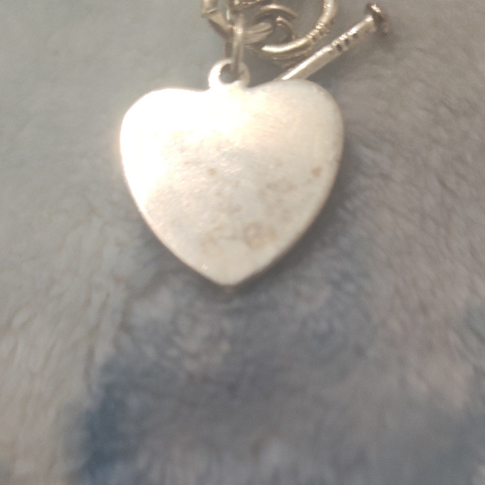Heart Charm Bracelet Steel - Picture 2 of 7